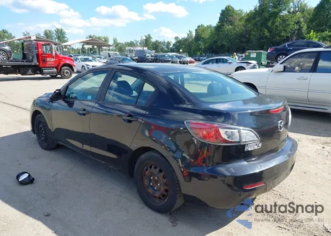 2013 Mazda Mazda3 I Sv из США, поврежденный, VIN JM1BL1TG0D1727718